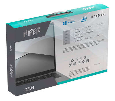 Ноутбук Hiper Dzen N1567RH 15.6" FHD IPS i5 1135G7/16/512 SSD/W10