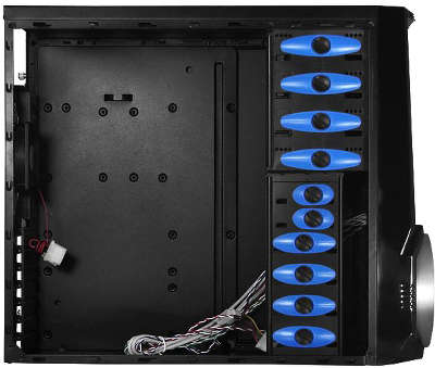 Корпус RaidMax Typhoon Window Black-Silver, 500W, ATX