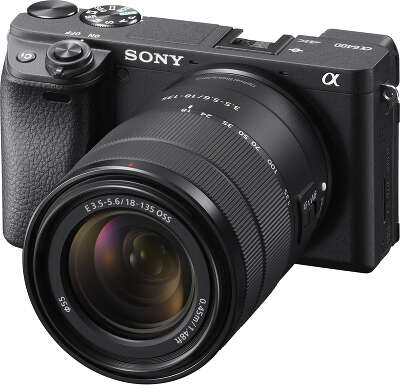 Цифровая фотокамера Sony Alpha 6400 Black Kit (18-135 мм)