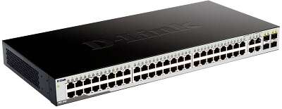 Коммутатор D-Link DGS-1052/A3A Неуправляемый коммутатор с 48 портами 10/100/1000Base-T и 4 комбо-портами 100/1000Base-T/SFP