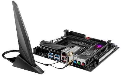 Материнская плата mini-ITX LGAAM4 ASUS ROG STRIX X470-I GAMING