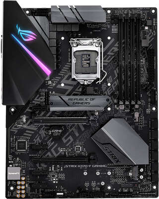 Мат. плата Asus ROG STRIX H370-F GAMING (процессоры 8й серии intel)(товар уценён)