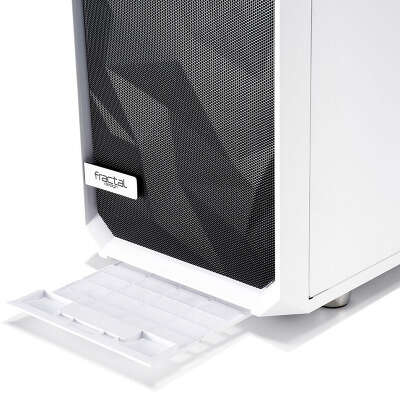 Корпус Fractal Design Meshify S2 TG Clear, белый, ATX, Без БП (FD-CA-MESH-S2-WT-TGC)