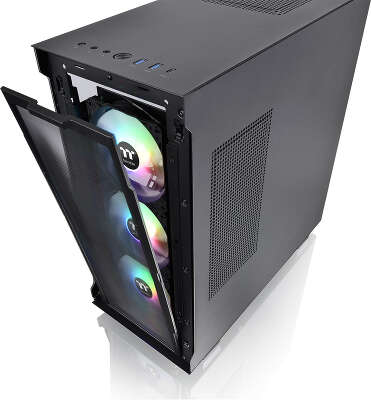 Корпус Thermaltake V350 TG ARGB Air, черный, ATX, Без БП (CA-1S3-00M1WN-03)