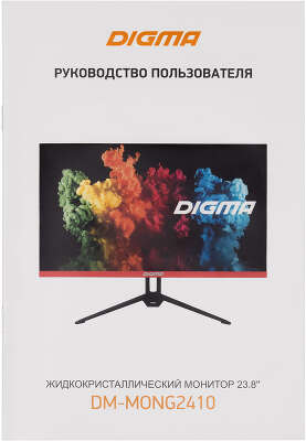 Монитор Digma 23.8" Gaming DM-MONG2410 черный/красный IPS 16:9 HDMI M/M матовая 250cd 178гр/178гр 1920x1080 165Hz G-Sync FreeSync 2 VGA DP FHD 2.75кг