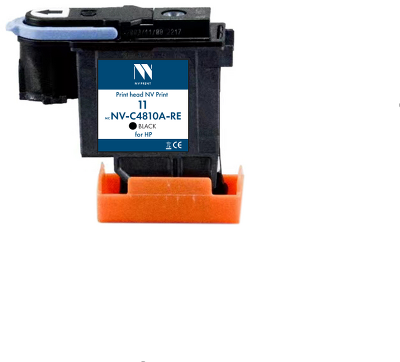 Печатающая головка NVP 11 (NV-C4810A-RE) Black для HP (совместимая)
