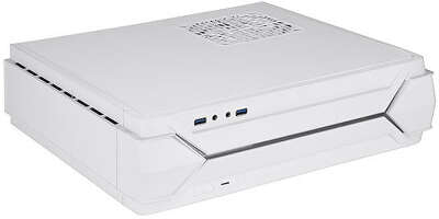 Корпус SilverStone Raven RVZ03W-ARGB, белый, mini-ITX, Без БП (SST-RVZ03W-ARGB)