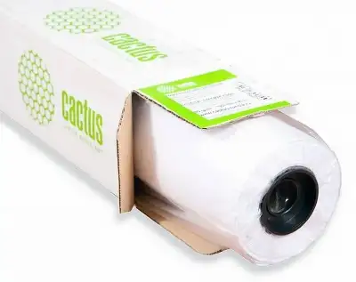 Бумага Cactus CS-LFP80-594175 A1 594мм-175м/80г/м2/белый CIE171% инженерная бумага втулка:76.2мм (3