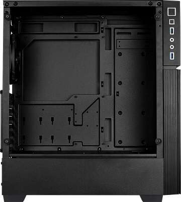 Корпус AeroCool Playa Black, черный, ATX, Без БП (Playa-G-BK-v1)