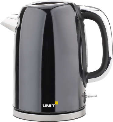 Чайник UNIT UEK-264, сталь, цветная эмаль, черный