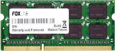 Модуль памяти DDR-III SODIMM 8Gb DDRDDR1600 Foxline (FL1600D3S11-8G)