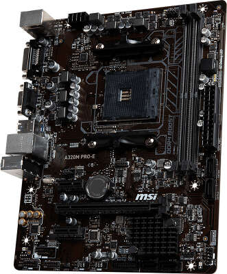 Материнская плата microATX LGAAM4 MSI A320M PRO-E