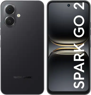 Смартфон Tecno Spark Go 2 64Gb 3Gb черный моноблок 3G 4G 2Sim 6.67