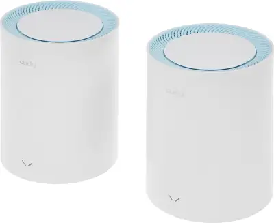 Бесшовный Mesh роутер Cudy M1200 (M1200(2-PACK)) AC1200 10/100BASE-TX белый (упак.:2шт)