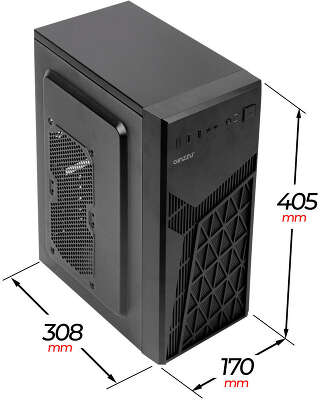 Корпус Ginzzu A410 ATX, без БП