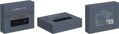 Неттоп Digma Pro Minimax U1 i3 1220P (1.5) 16Gb SSD512Gb UHDG Windows 11 Pro GbitEth WiFi BT 60W темно-серый/черный (DPP3-ADXW01)