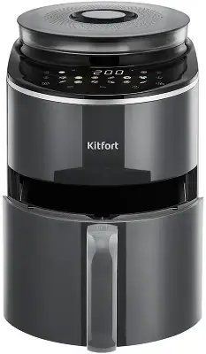 Аэрогриль Kitfort КТ-8155 4.5л 1500Вт серый
