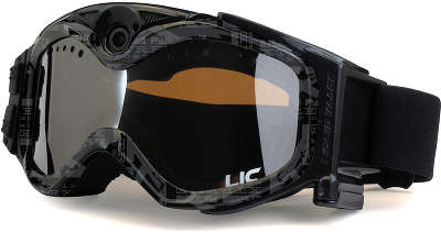 Видеомаска для зимних видов спорта Liquid Image LIC337B Snow Board Goggle Summit Series черная