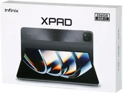 Планшет Infinix Xpad X1101 G99 (2.2) 8C RAM8Gb ROM256Gb 10.95" IPS 1920x1200 Android 14 серый 8Mpix 8Mpix BT WiFi microSD 7000mAh