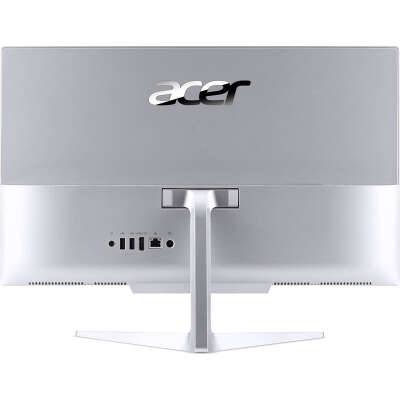 Моноблок Acer Aspire C24-865 23.8" 1920х1080 i3-8130U/4/1000/WF/BT/Cam/Kb+Mouse/W10,серебристый