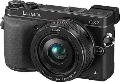 Цифровая фотокамера Panasonic Lumix DMC-GX7CEE-K Black Kit (Micro 4/3 20 mm)