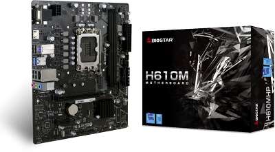 Материнская плата mATX LGA1700 Biostar H610MHP