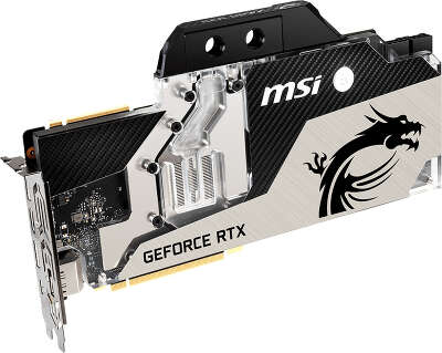 Видеокарта MSI nVidia GeForce RTX 2080 Sea Hawk EK X 8Gb GDDR6 PCI-E HDMI, 3DP