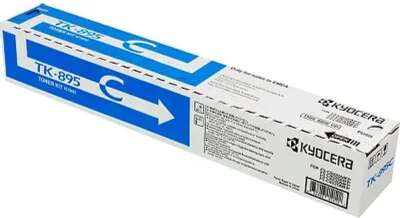 Kyocera-Mita TK-895C Картридж, Cyan {FS-C8020MFP/C8025MFP/C8525MFP, Cyan,  (6 000стр.)}
