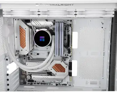 Система водяного охлаждения Thermalright Frozen Magic 360 Scenic V2 ARGB Soc-AM5/AM4/1151/1200/2066/2011/1700 белый 4-pin 28.1dB Al Ret (F-MAGIC-360-SC-V2)