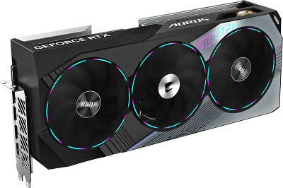 Видеокарта GIGABYTE NVIDIA nVidia GeForce RTX 4070Ti AORUS MASTER 12Gb DDR6X PCI-E HDMI, 3DP