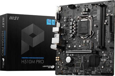 Материнская плата mATX LGA1200 MSI H510M PRO