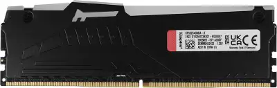 Память DDR5 8GB 5200MHz Kingston KF552C40BBA-8 Fury Beast RGB RTL Gaming PC5-41600 CL40 DIMM 288-pin 1.25В single rank с радиатором Ret