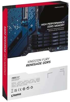 Набор памяти DDR5 DIMM 2x16Gb DDR6400 Kingston FURY Renegade (KF564C32RSK2-32)