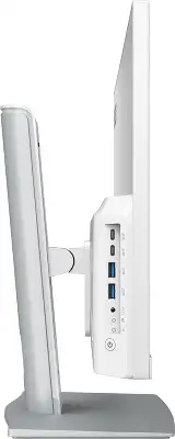 Моноблок MSI Modern AM242P 1M-1020XRU 23.8" Full HD Core 7 150U (1.8) 16Gb SSD512Gb Graphics без ОС GbitEth WiFi BT 120W клавиатура мышь Cam белый 1920x1080