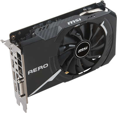 Видеокарта PCI-E NVIDIA GeForce GTX1060 6144MB GDDR5 MSI [GTX 1060 AERO ITX 6G OC]