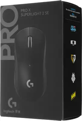 Мышь Logitech G PRO X SUPERLIGHT 2 SE черный оптическая 44000dpi беспров. USB-C 4but (910-007477)