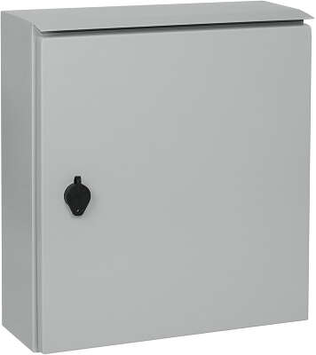 Щит распределительный IEK MKM51-N-09-54 TITAN ЩУ 3/1-1 У1 IP66 навесной 400мм 150мм 445мм 12мод. металл IP66 серый с возможностью установки счетчика (упак.:1шт)