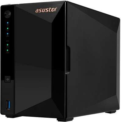 Платформа СХД ASUSTOR AS3302T v2 2 Bay (Max.14) 2.5GLAN 2GB DDR4 3xUSB 