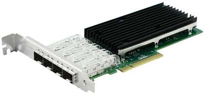 Сетевой адаптер Lr-Link LREC9804BF-4SFP+ PCIe 3.0 x8, Intel XL710, 4*SFP+ 10G NIC Card {50} (302977)