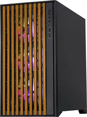Корпус Formula TimberLine T0 черный без БП ATX 6x120mm 6x140mm 2xUSB3.0 audio