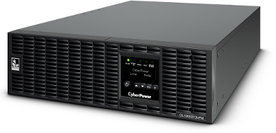 Источник бесперебойного питания CyberPower OL10KERT3UPM Online 10000VA/10000W USB/RS-232/Dry/EPO/SNMPslot/RJ11/45/EBM/Power module without batteries, (4 IEC С13, 4 IEC C19, terminal block)