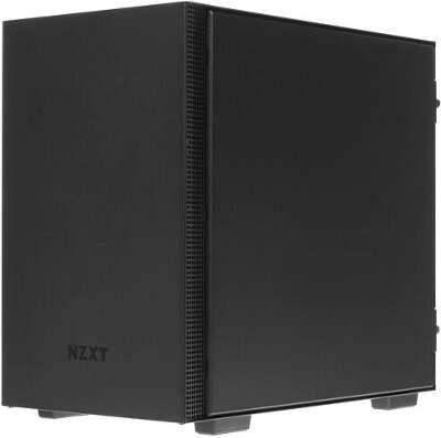 Корпус NZXT H210i, черный, mini-ITX, Без БП (CA-H210i-B1)
