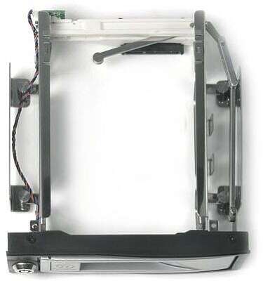 Сменный бокс для HDD Thermaltake Max4 N0023SN SATA II пластик/сталь серебристый hotswap 3.5"