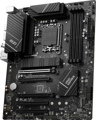 Материнская плата ATX LGA1700 MSI PRO B760-P WIFI DDR4