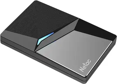 Накопитель SSD Netac USB-C 240Gb NT01Z7S-240G-32BK Z7S 2.5" черный