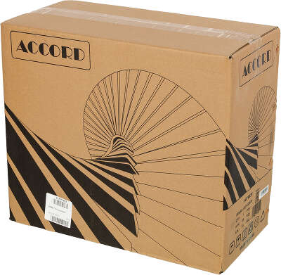 Корпус ACCORD ACC-CL297B, черный, ATX, Без БП (ACC-CL297B)