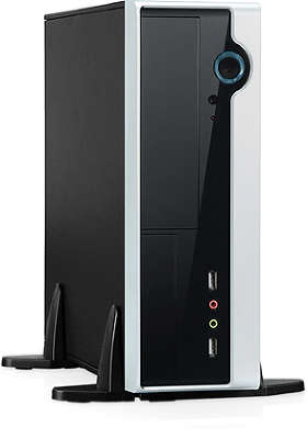 Корпус Foxconn MiniTX FOC-RS-233+FX-250T, 250W