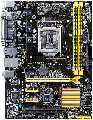 Мат. плата ASUS H81M-C