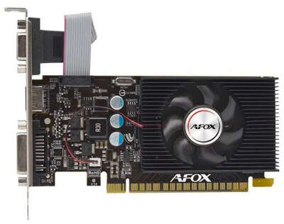 Видеокарта AFOX nVidia GeForce GT730 1Gb (GDDR3, 128 bit, HDMI+DVI+VGA, RTL) (AF730-1024D3L7-V1)