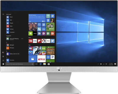 Моноблок Asus Vivo AiO V222GAK-WA067T 21.5" FHD Silver J5005/4/128 SSD/WF/BT/Cam/Kb+Mouse/W10,белый